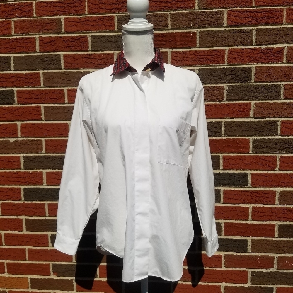 Vtg Sophisticates pendleton white button-down s